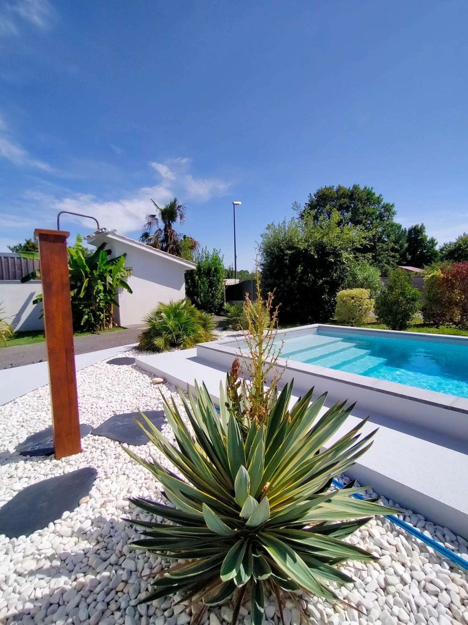 Gite Avec Piscine Et Espace Bien-Etre Partages Entre Bordeaux Et Lacanau Ocean (Adults Only) Brach Kültér fotó