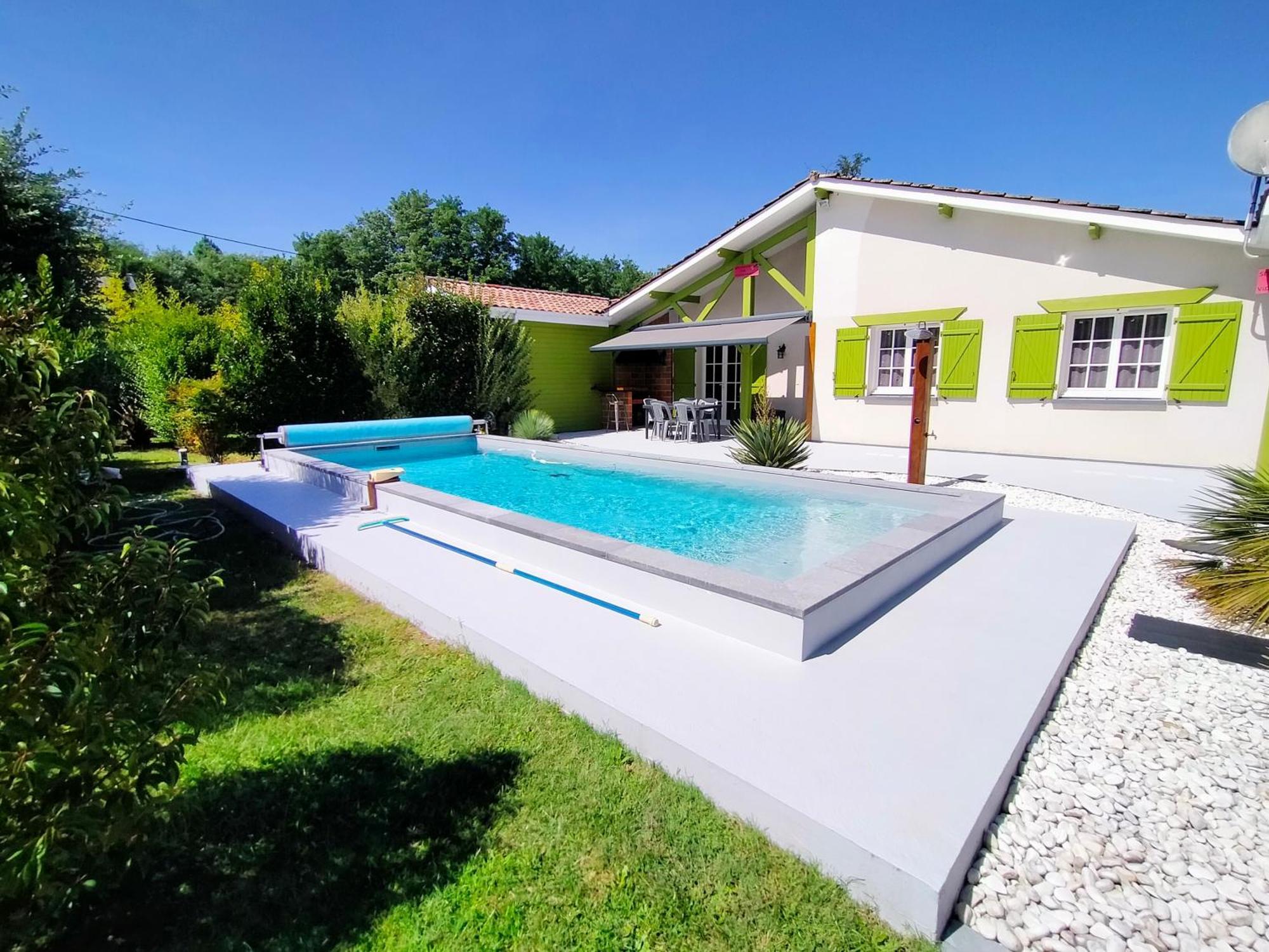 Gite Avec Piscine Et Espace Bien-Etre Partages Entre Bordeaux Et Lacanau Ocean (Adults Only) Brach Kültér fotó